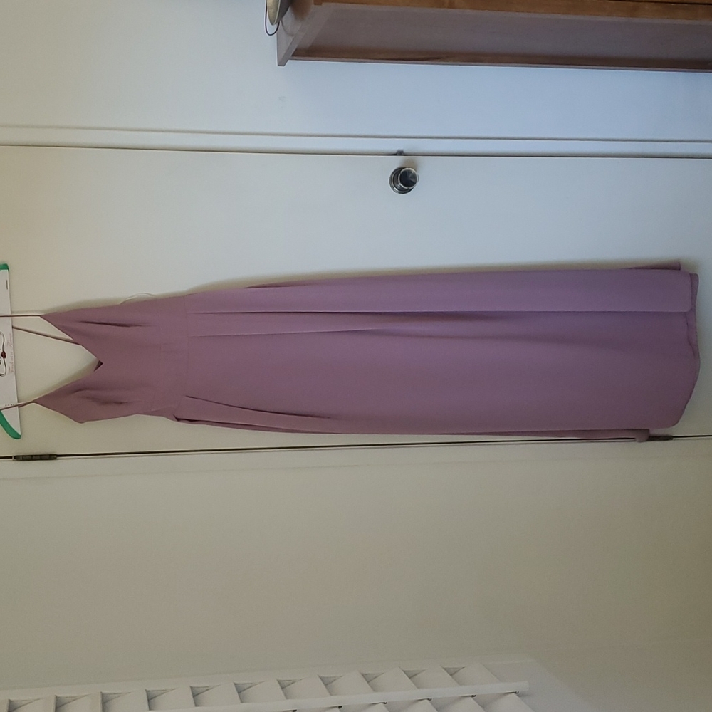 After Six Size 14 long dress in Dusty Rose